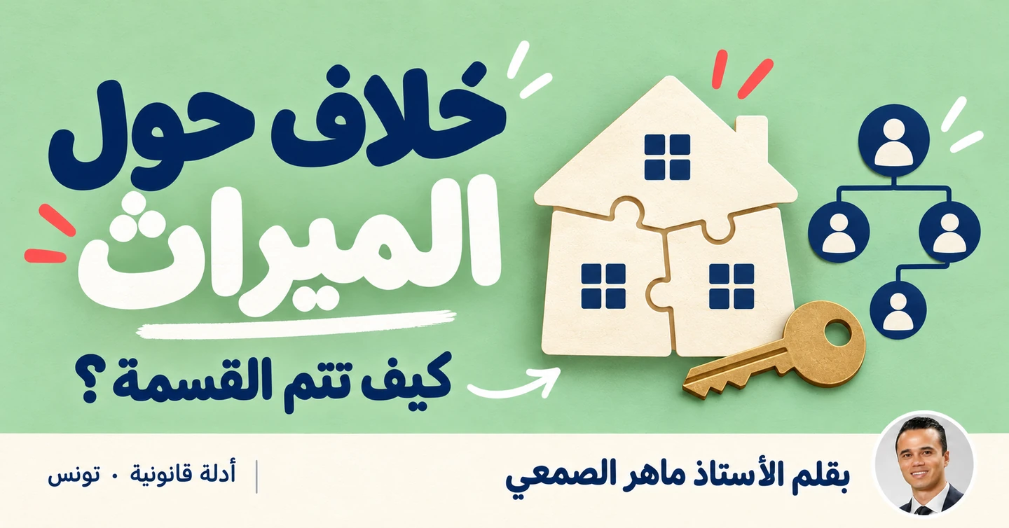 قسمة الميراث في تونس: ماذا تفعل عندما يختلف الورثة؟